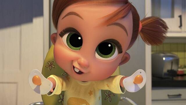 This image released by DreamWorks Animation shows Tina Templeton, voiced by Amy Sedaris, in a scene from 