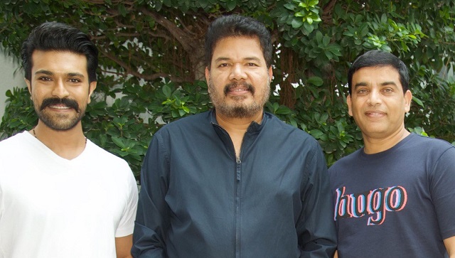 Dil Raju meets Ram Charan, Shankar for #RC15; producer announces new film with Nandamuri Kalyan Ram Dil Raju meets Ram Charan, Shankar for #RC15; producer announces new film with Nandamuri Kalyan Ram