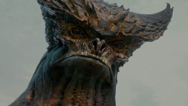 The Kaiju in Colossal. Image via Twitter