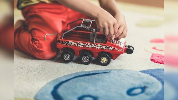 Big trucks for little kids to play with