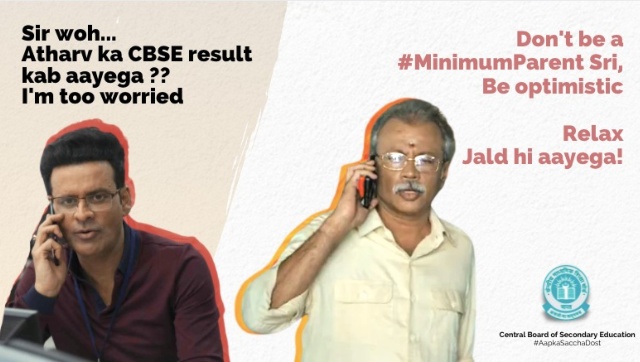 CBSE shares ‘Chellam sir’ meme on Twitter asking parents to 'relax' ahead of Class 12 results; tweet goes viral CBSE shares ‘Chellam sir’ meme on Twitter asking parents to 'relax' ahead of Class 12 results; tweet goes viral