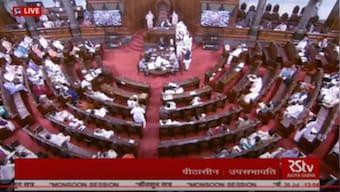 Parliament Monsoon Session: Both Houses adjourned repeatedly amid Opposition din; TMC's Santanu Sen suspended from RS