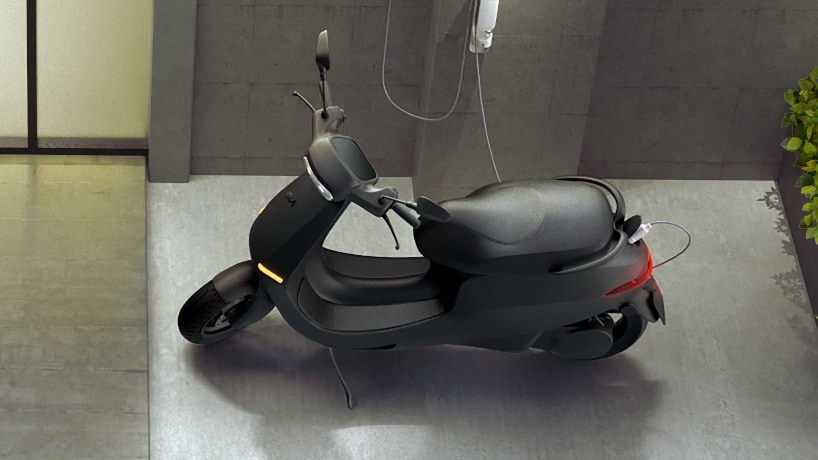The Ola Electric scooter is said to have class-leading acceleration and range. Image: Ola Electric
