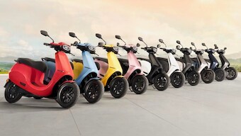 Ola Electric e-scooter colour options revealed: Choices include red, yellow, white and more