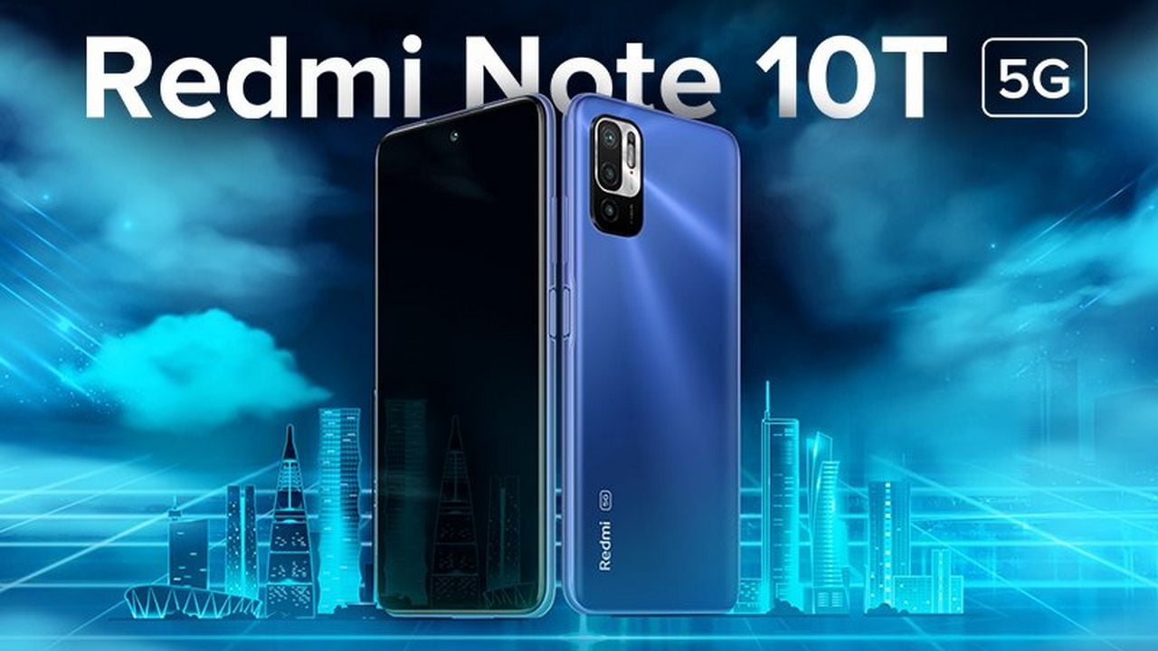 Redmi Note 10T 5G with a triple rear camera setup to launch in