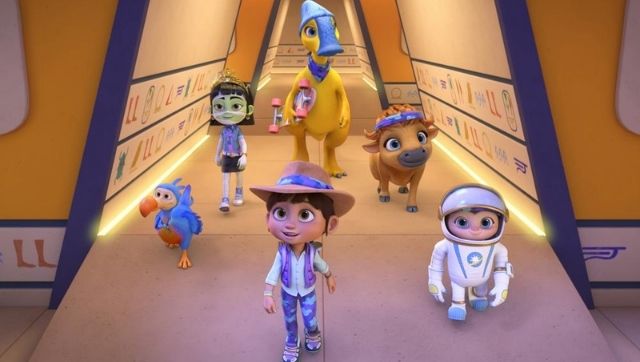 Ridley Jones, Netflix's animated series for preschoolers, boasts female lead and non-binary bison Fred Ridley Jones, Netflix's animated series for preschoolers, boasts female lead and non-binary bison Fred