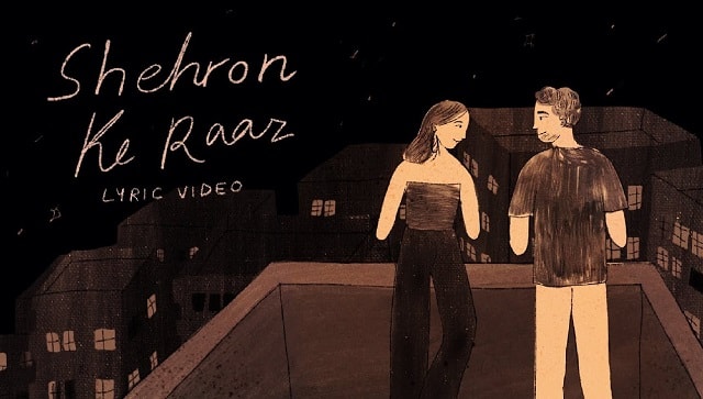 A screenshot from the lyric video of Shehron Ke Raaz | YouTube Screenshot