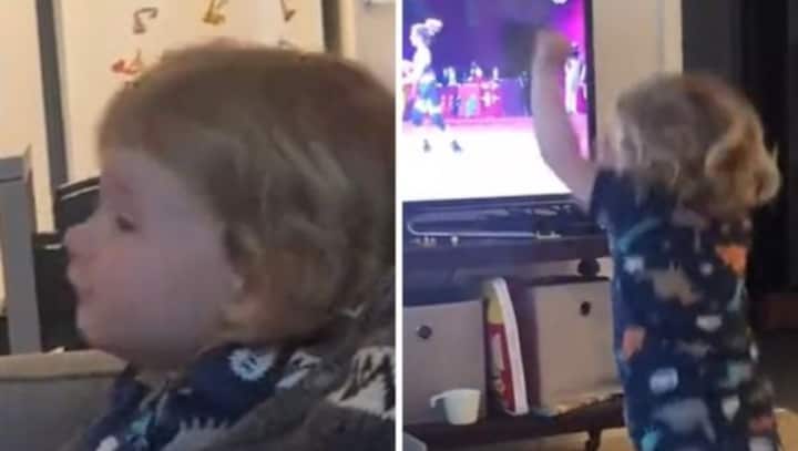 'The women are so strong': Little girl's reaction to watching weightlifting event at Tokyo Olympics melts hearts