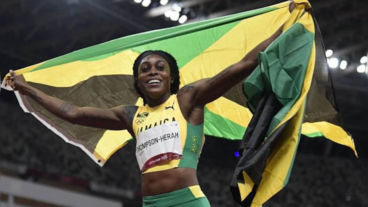 Tokyo Olympics 2020: Jamaica's Elaine Thompson-Herah completes sprinting 'double-double' with 200m gold clinch