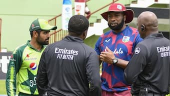 West Indies vs Pakistan: Visitors clinch series 1-0 after rain washes out fourth and final T20I