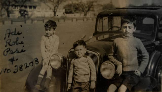 Adi, Rohi, and Pasi make a pact to meet at a park bench few years later.Image courtesy: Abhishek Basu. Access provided by Varun Gazdar 