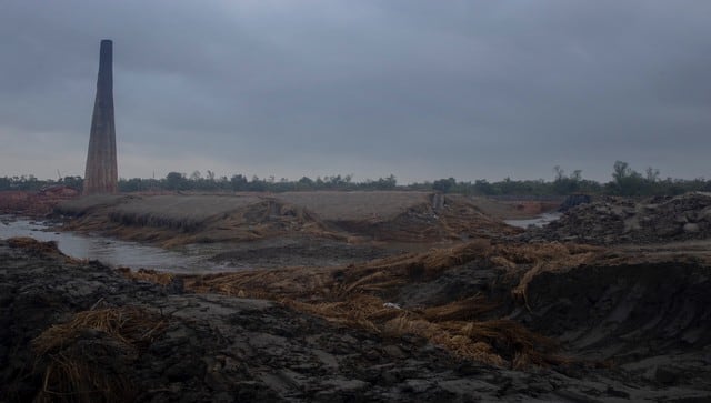 The dam over the Thakuran river broke, flooding and drowning everything in sight. Image courtesy: Taniya Sarkar