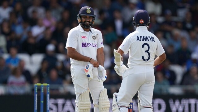 The abysmal performance of India’s batting can be gauged from the fact that only two of their batters Rohit Sharma (19) and Ajinkya Rahane (18) managed to score runs in double digits. A 35-run stand between duo was the biggest stand for India. AP 
