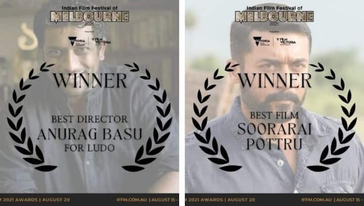 Indian Film Festival of Melbourne 2021: Anurag Basu wins best director for Ludo; Suriya, Vidya Balan bag acting honours