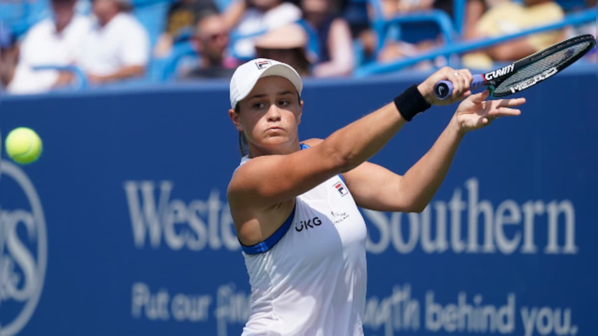 Cincinnati Masters: Ashleigh Barty recovers from break down in 2nd set to beat Barbora Krejcikova, enter semis