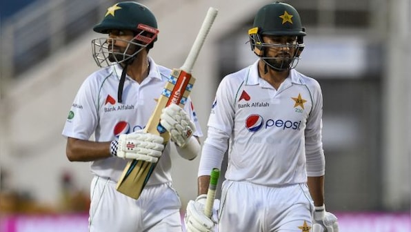 West Indies vs Pakistan: Babar Azam hits gutsy unbeaten half-century to keep visitors hopes alive in first Test