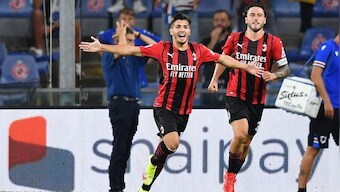 Serie A: Brahim Diaz gets AC Milan off the mark at Sampdoria