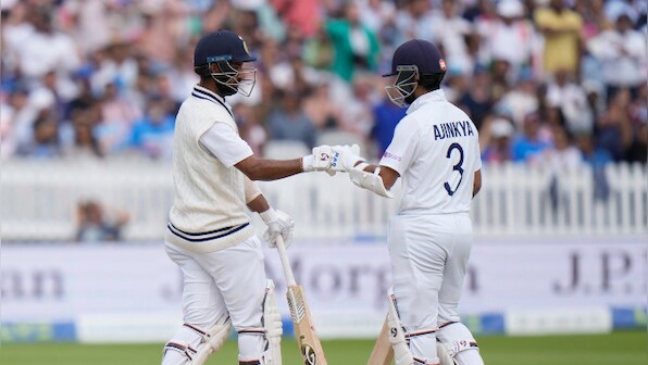 India vs England: Ajinkya Rahane and Cheteshwar Pujara’s dogged resistance, late wickets set up exciting final day at Lord’s