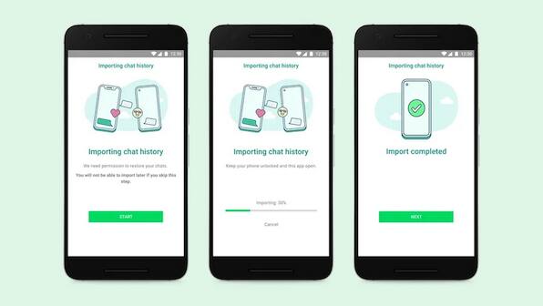 WhatsApp chat history can now be transferred between Android to iOS devices