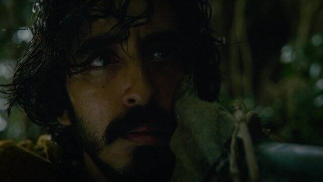 Dev Patel as Gawain, King Arthur’s nephew, in The Green Knight