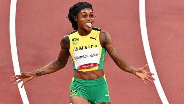 Olympic champion Elaine Thompson-Herah wins Paris Diamond League with ...