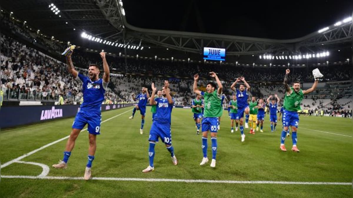 Serie A: Dismal Juventus slump to shock Empoli defeat after Ronaldo exit