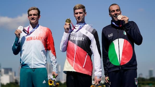 Tokyo Olympics 2020: German world champion Florian Wellbrock doubles up to win Games marathon swimming