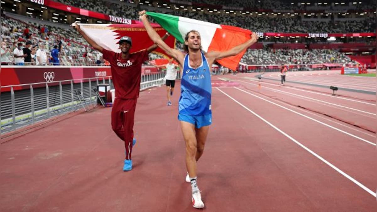 Sharing Olympic gold at Tokyo was special but will not happen again, say high-jumpers Gianmarco Tamberi and Mutaz Essa Barshim