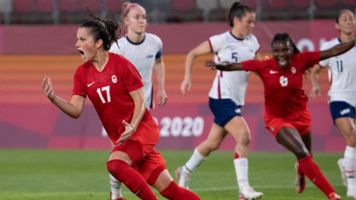 Tokyo Olympics 2020: Canada pip powerhouse USA 1-0 in women’s football semis, setup summit clash with Sweden