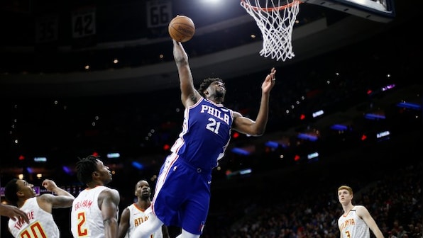 NBA: Joel Embiid agrees on four-year, $196 million contract extension with Philadelphia 76ers, say reports