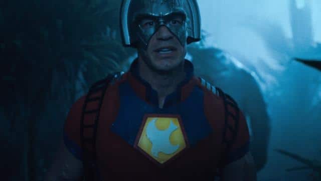 John Cena as Peacemaker. Warner Bros