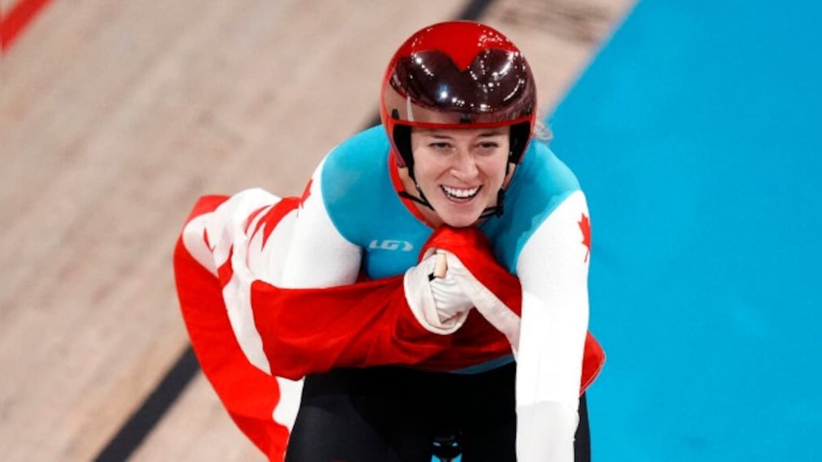 Tokyo Olympics 2020: Canadian track cyclist Kelsey Mitchell wins gold in women's sprint