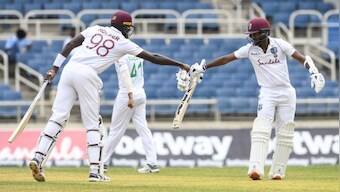 West Indies vs Pakistan: Kraigg Brathwaite, Jason Holder stitch 96-run partnership to help Windies take lead