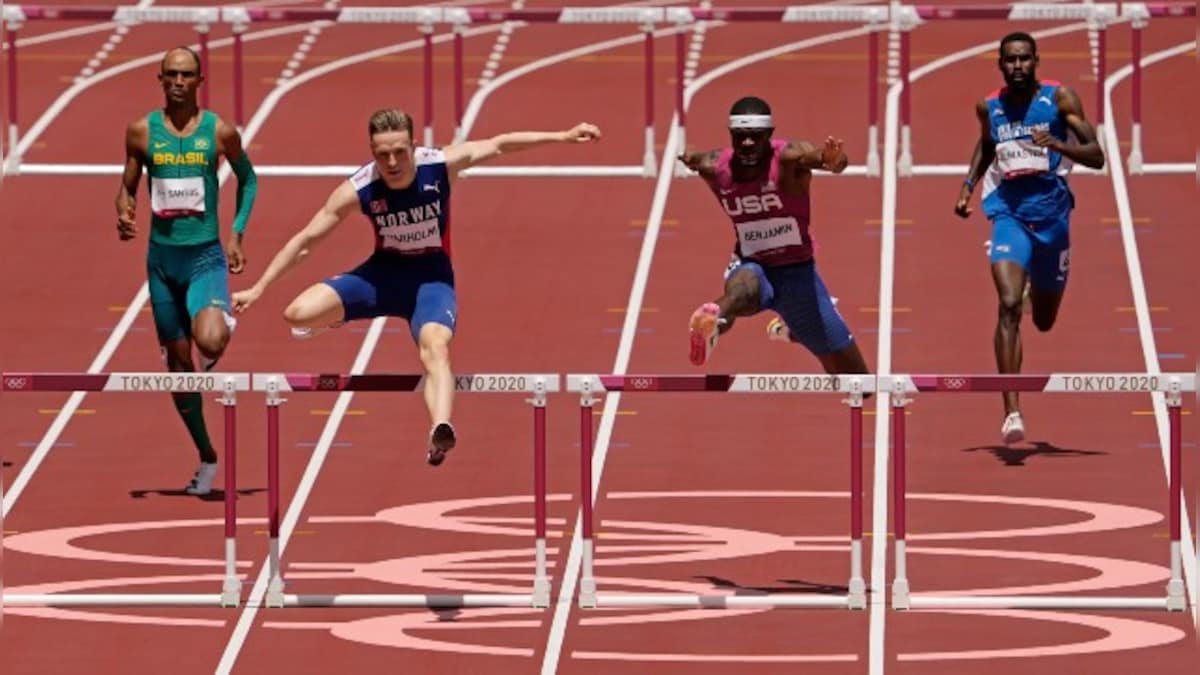 Tokyo Olympics 2020: Norway's Karsten Warholm crushes world record in memorable 400m hurdles dash