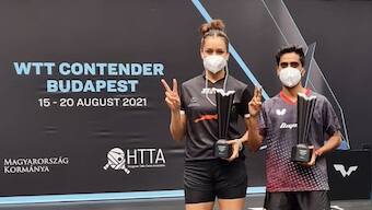 Manika Batra and G Sathiyan enter top-10 in mixed doubles table tennis world rankings