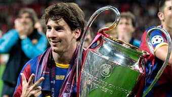 From Champions League triumph at Wembley to scoring twice against Guardiola's Bayern, Lionel Messi's milestone Barcelona matches