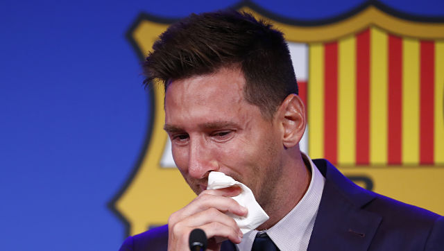 'Never imagined having to say goodbye', tearful Lionel Messi bids farewell to FC Barcelona 'Never imagined having to say goodbye', tearful Lionel Messi bids farewell to FC Barcelona