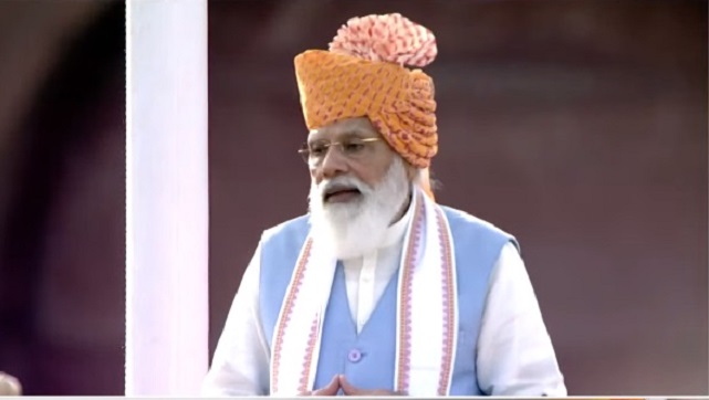 PM Modi announces Rs 100 lakh crore infra package, Gatishakti national master plan in I-day speech PM Modi announces Rs 100 lakh crore infra package, Gatishakti national master plan in I-day speech