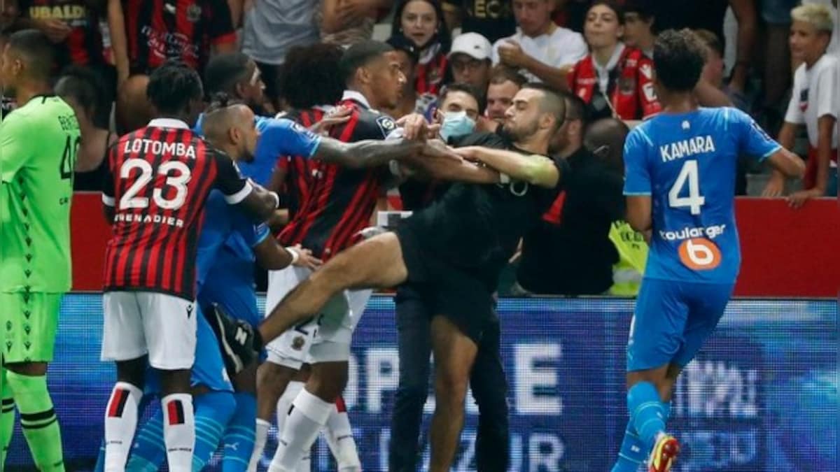 Ligue 1: Nice-Marseille match abondoned after fan violence disrupts proceedings