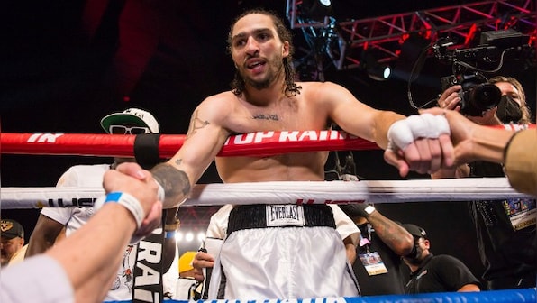 Muhammad Ali's grandson Nico Ali Walsh wins on professional boxing debut by first-round stoppage