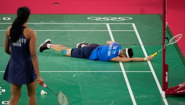 PV Sindhu had her moments against Tai Tzu Ying, but ultimately the latter prevailed in the semi-final. Image: AP