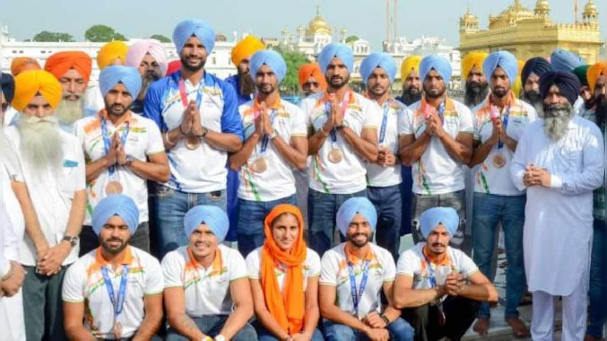 Tokyo Olympics 2020: Hockey players from Punjab, Haryana get rousing welcome on returning home