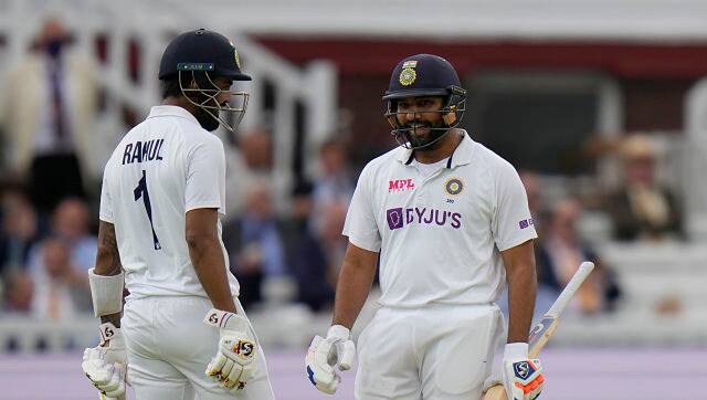 India were put into bat on tough overcast conditions on the first day of the Test. However, the visitors got off to an excellent start, with Rohit Sharma and KL Rahul stitching a 127-run stand for the first wicket. AP 