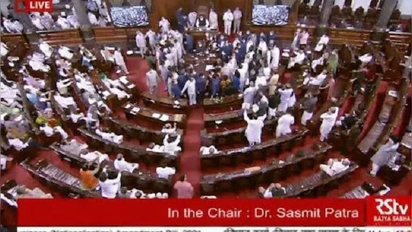 'Marshals severely manhandled, choked,' Rajya Sabha interim report on Opposition's 'unruly' conduct