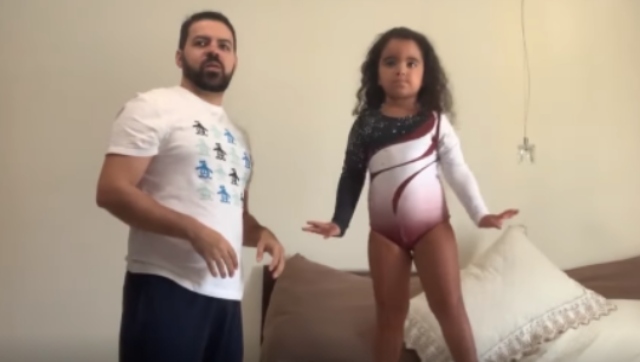 Tokyo Olympics 2020: Watch how this little gymnast imitates Olympic medallist Aly Raisman's routine Tokyo Olympics 2020: Watch how this little gymnast imitates Olympic medallist Aly Raisman's routine