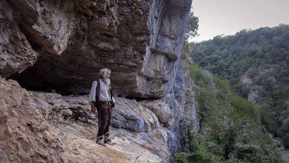 Watch: Serbian 'caveman' gets COVID-19 jab, urges others to get vaccinated