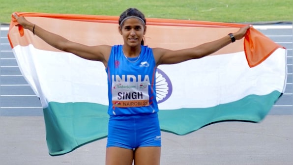 World Athletics U20 silver medallist Shaili Singh celebrates return to India with impromptu dance