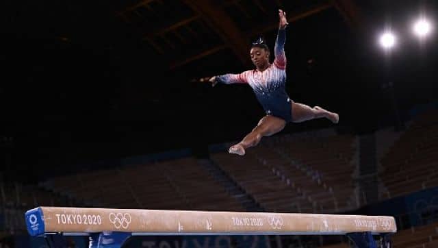 USA gymnast Simone Biles returned to competitive action after taking a break citing mental health, and claimed bronze in the balance beam competition. This was her seventh Olympic medal. AFP 
