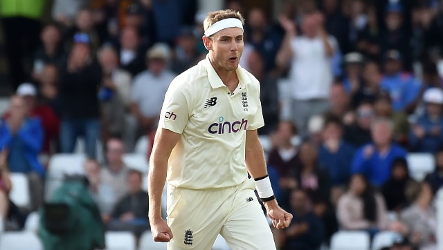 Ashes 2021 22 England Ace Stuart Broad Claims Bunny David Warner For 13th Time Firstpost