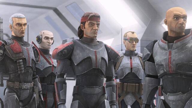 The Bad Batch | From (L-R) Crosshair, Echo, Hunter, Tech and Wrecker